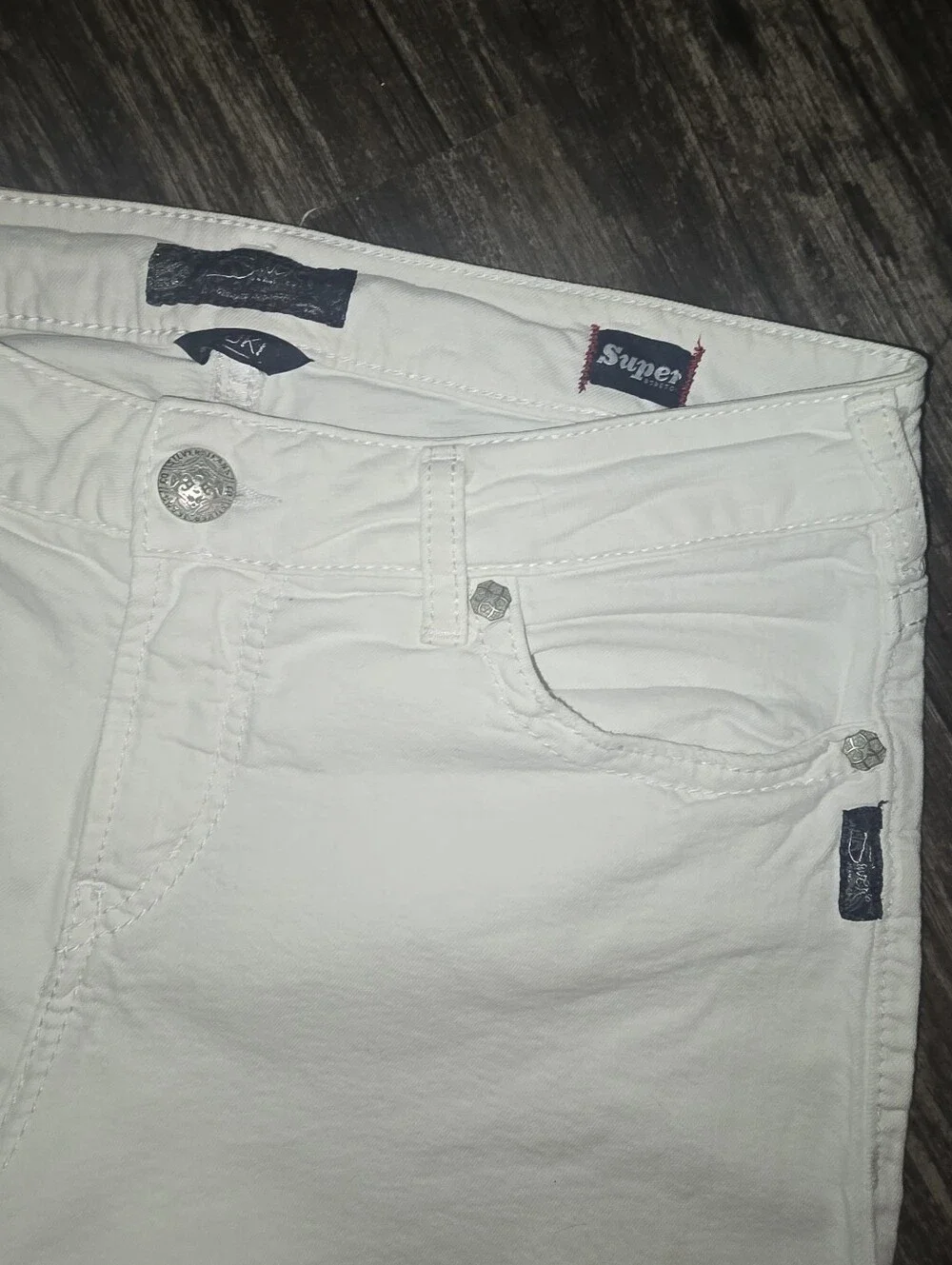 Silver Jeans classic white